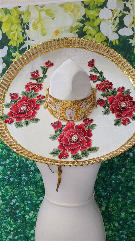 Sombrero Charro para adulto Charro hat Charro accesories | Etsy