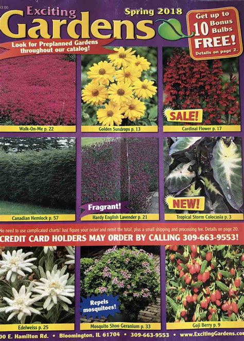 60 Free Seed Catalogs and Plant Catalogs