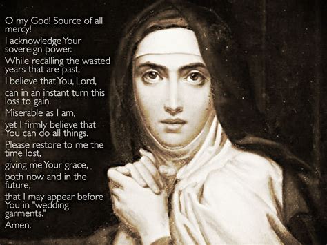 Image result for st teresa of avila prayer | Saint teresa, Teresa of ávila, Image