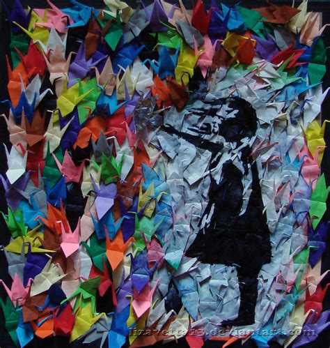 Paper cranes by Lizavetta13 on DeviantArt