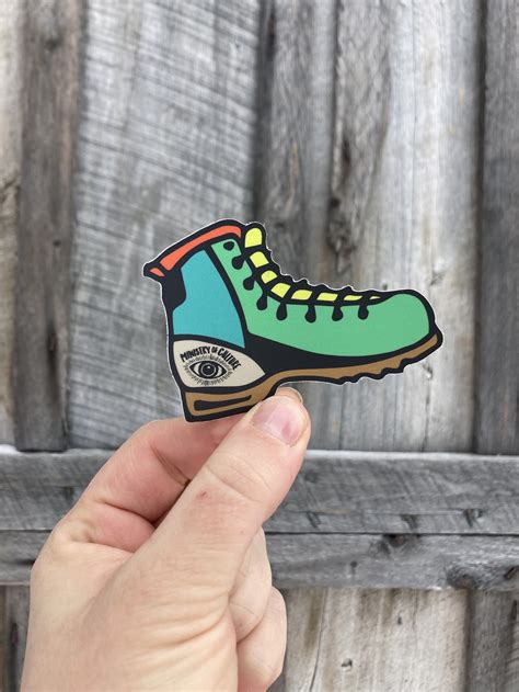 Ministry of Culture - Ministry of Culture Vinyl Hiking Boot Sticker - Multi