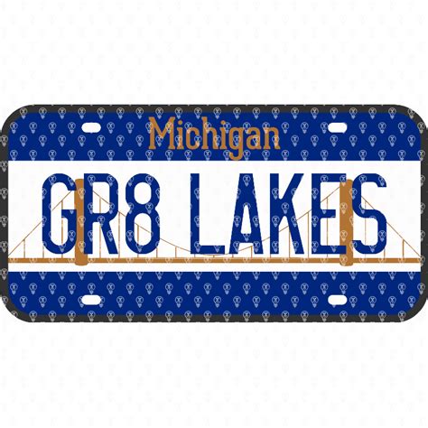 License Plate - Michigan - Makers Gonna Learn