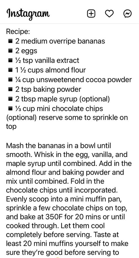 Pin by Lucy Sushko on Luca food in 2022 | Mini muffin pan, Mini chocolate chips, Overripe bananas