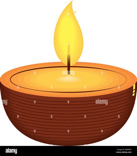 diwali diya lamp Stock Vector Image & Art - Alamy