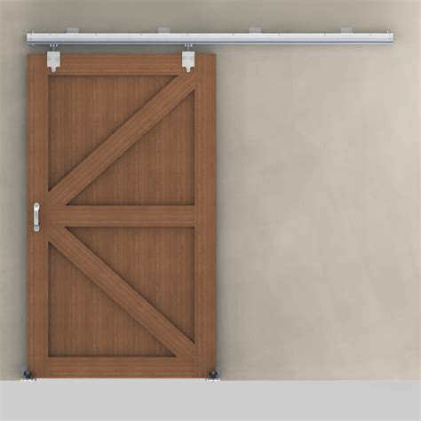 Barn Door 8' Premium Track & Hanging Hardware Kit | RAMM