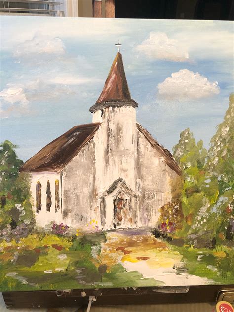 Pin by Kerry Lerew on Painting | Church art, Diy art painting, Acrylic ...