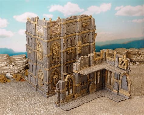 WTC Tabletop Warhammer 40k Terrain 2 Building Ruins for Use in Tabletop ...