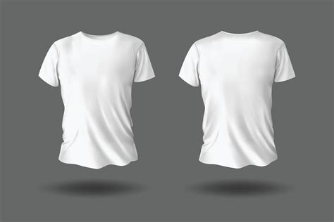 Premium Vector Front And Back White T-shirt Mockup | peacecommission.kdsg.gov.ng