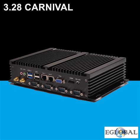 EGLOBAL Industrial PC Intel Core i5 3317u 1037u Mini PC Windows 10 TV Box HDMI VGA Dual LAN 4 ...