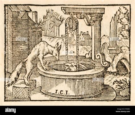 'The Fox and the Goat in a Well' fable by Aesop (circa 600BC). A Goat and Fox went into a deep ...