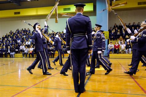 USAF Honor Guard Drill Team performs at AFJROTC drill competition > Air ...