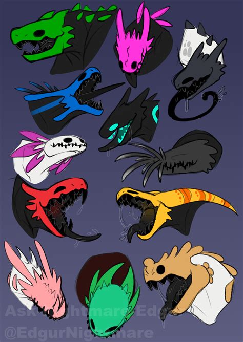 Rain World Lizards by Ask-Nightmare-Edgur -- Fur Affinity [dot] net