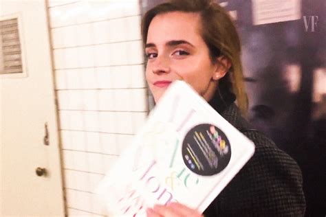 Watch Emma Watson Leave Books Around the New York City Subway | Vanity Fair