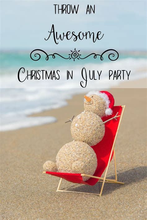 25 Best Ideas Christmas In July Birthday Party Ideas - Home, Family ...