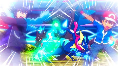 Ash vs Alain! ASH GRENINJA VS MEGA CHARIZARD - (REMAKE) | Pokemon AMV - YouTube