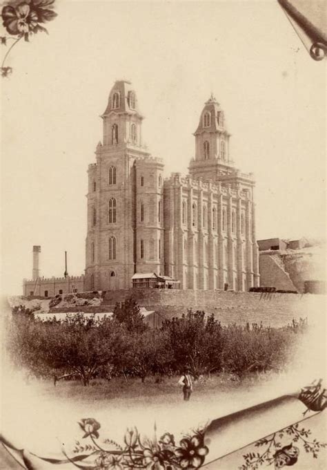 Manti Temple 1888 Keepapitchinin, the Mormon History blog | Faith | Pinterest | Mormons, Temples ...