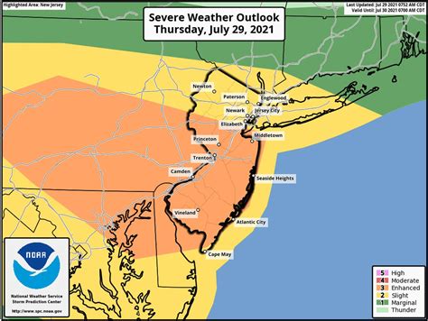 N.J. weather: Tornado warnings issued as severe thunderstorms slam ...