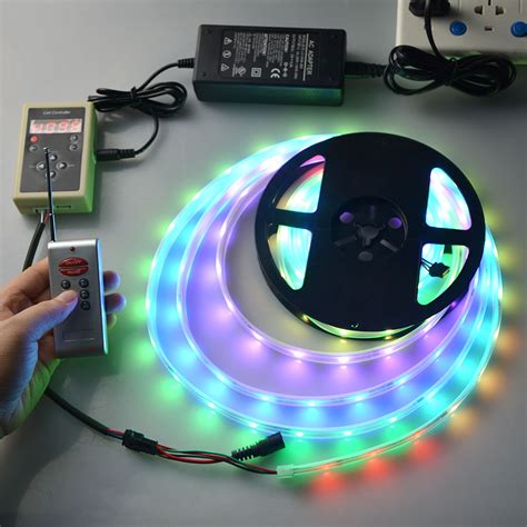 RGB 5050 SMD Underwater Lights 5m DC12V Waterproof led strip Light for Christmas Decoration ...