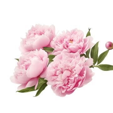 Peonies Flower Banner, Peonies, Frame, Banner PNG Transparent Image and Clipart for Free Download