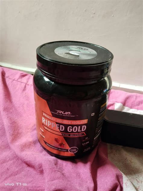 Get ripped with Whey Ripped Gold - 24g protein- Use anytime!