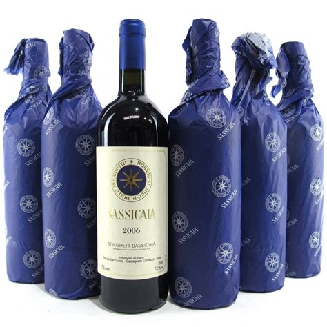 Tenuta San Guido "Sassicaia" 2006 Tuscany 6x75cl | Wine Auctioneer