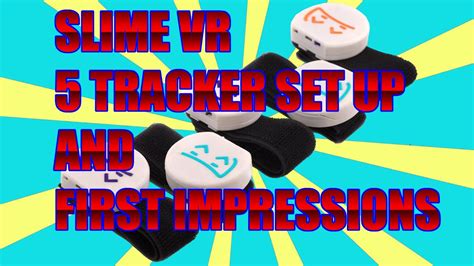 Slime VR Full body tracking 5 trackers setup & first impressions - YouTube