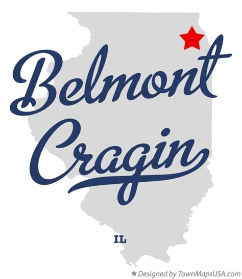 Map of Belmont Cragin, IL, Illinois