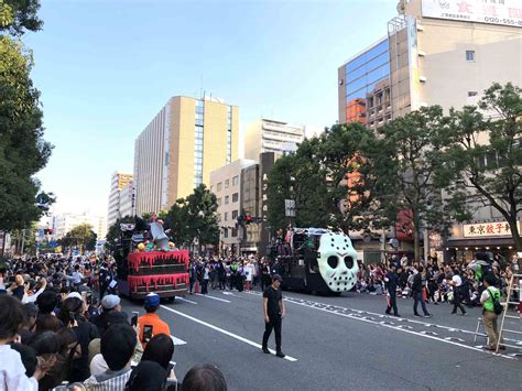 Japan's Halloween Parade — distraught pigeon