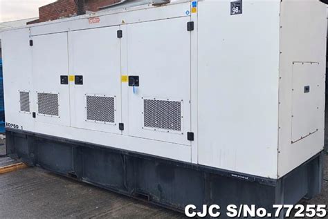 Used FG Wilson 250 Kva Generator for sale | 2004 model | CJC- 77255 | Japanese Used Machinery online