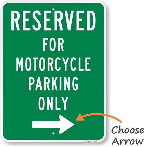 Motorcycle Parking Signs | Best Prices on Motorcycle Parking Signs