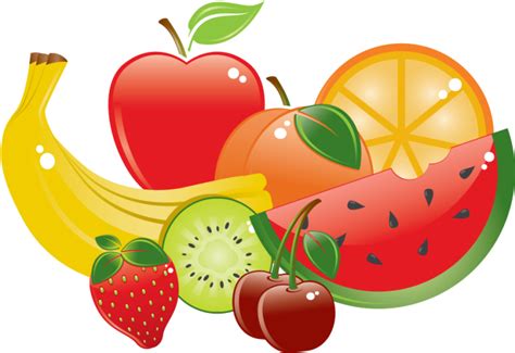 Fresh Fruits Clipart Png