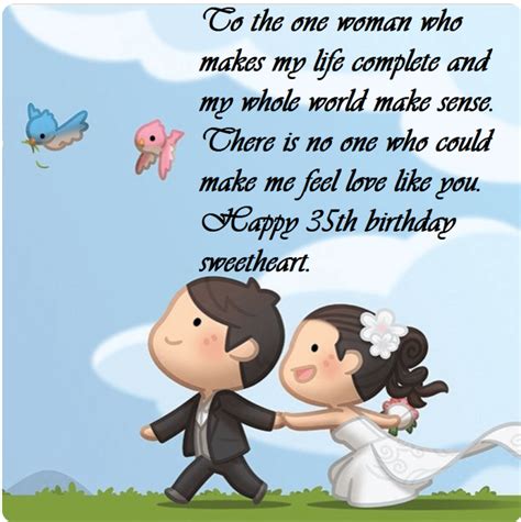 Happy 35th Birthday Wishes Messages For Wife | Best Wishes