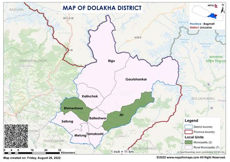 Dolakha | Nepal in Maps