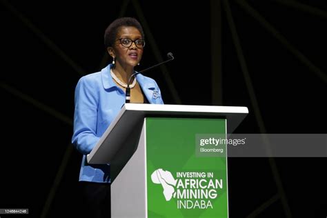 Nolitha Fakude, president of Minerals Council of South Africa, speaks... News Photo - Getty Images