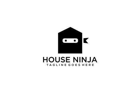 Ninja in the House Logo Graphic by sasa graphic · Creative Fabrica