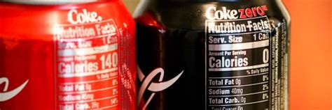 Coke Zero Nutrition Label