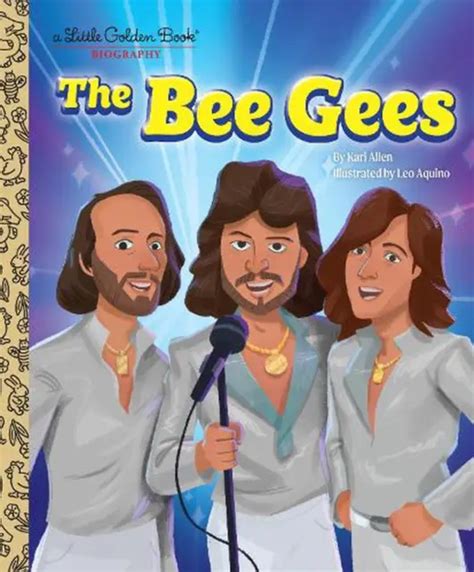 THE BEE GEES: A Little Golden Book Biography by Kari Allen Hardcover ...