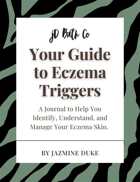 Your Guide to Eczema Triggers Digital Download Journaling - Etsy