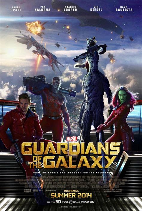 Guardians of the Galaxy (2014) - Theatrical Poster by CAMW1N on DeviantArt