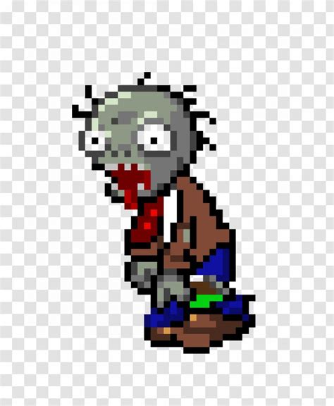 Plants Vs. Zombies Peashooter Pixel Minecraft - Animation - Flappy Bird Art Transparent PNG