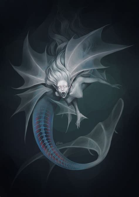 deep sea mermaid, Ester Zejn | Mermaid art, Fantasy mermaids, Mythical creatures art