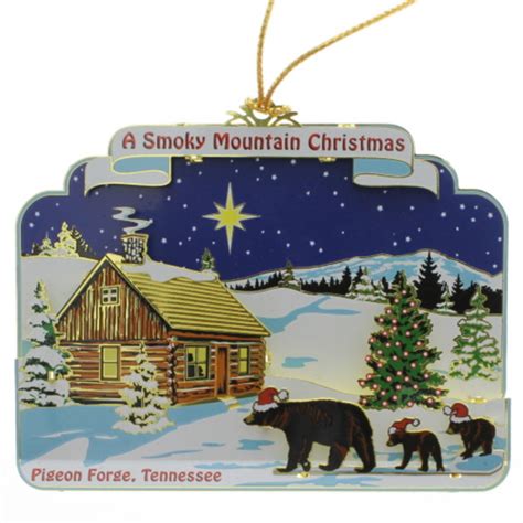 Smoky Mountain Christmas Ornament