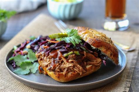 Slow Cooker Pulled Pork Tenderloin - Give it Some Thyme | Recipe ...