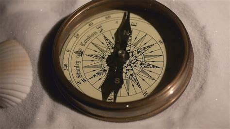 Stock Video Footage Compass, Old Mariner's Compass Old Mariner's ...