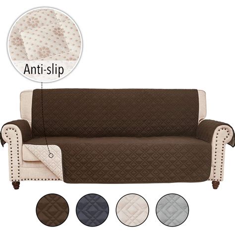 Buy RHF Anti-Slip Sofa Cover for Leather Sofa, Couch Cover, Couch ...