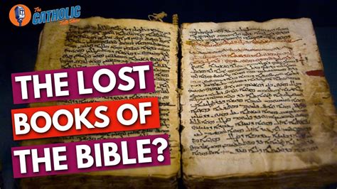 The Lost Books Of The Bible | The Catholic Talk Show - YouTube