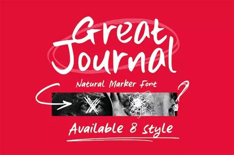 Great Journal Font - Dfonts