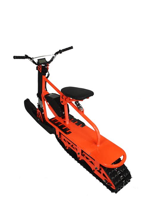 Sniejik - electric snowscooter. sniejik monotrack snowbike snowscooter snowmobile ...