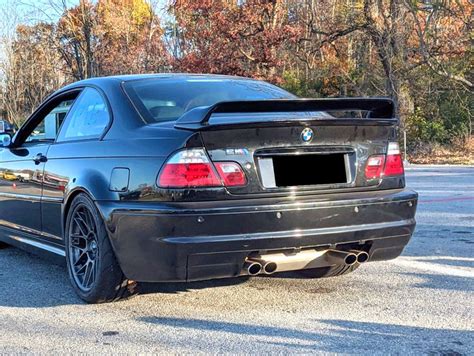 LTW GT Style Low Kick Rear trunk Spoiler wing for BMW E46 Coupe/ Cabrio ...