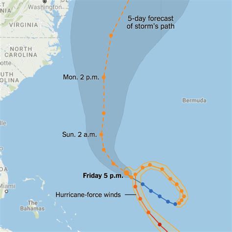 Hurricane Jose Spins North, With East Coast Watching Warily - The New ...